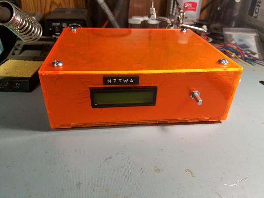 uBitX Enclosure cover image